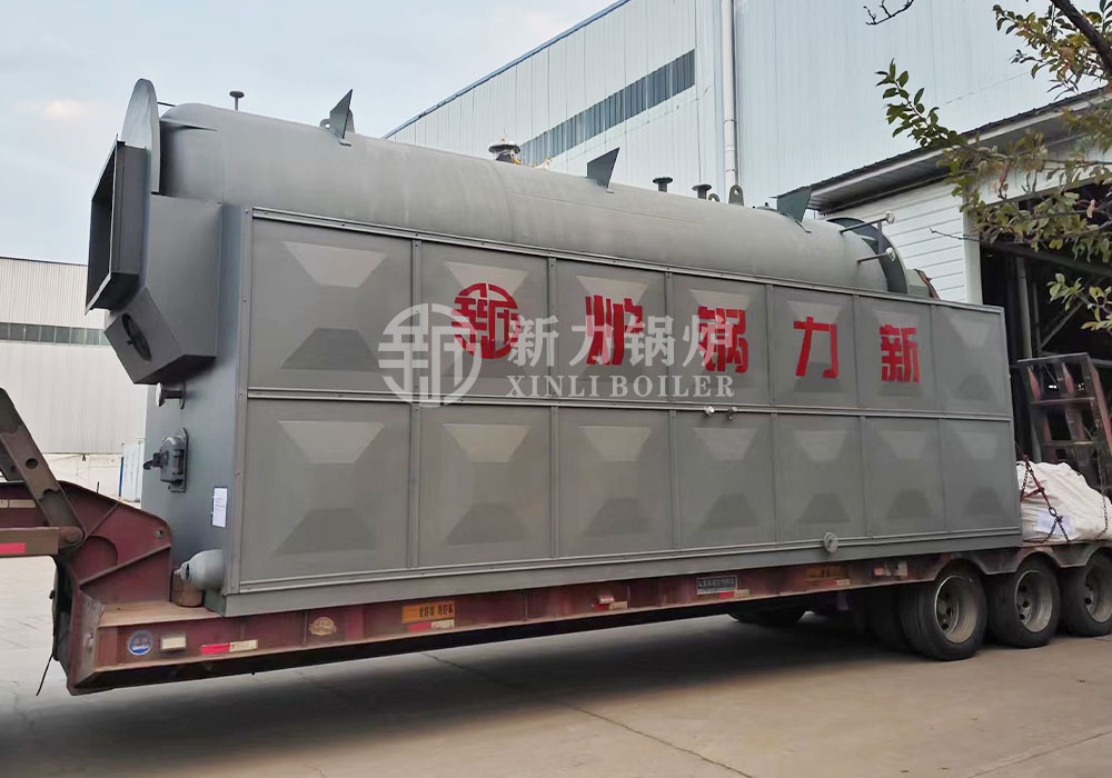 2022年11月14日DZG8吨燃煤生物质锅炉发往印尼用于棕榈油厂